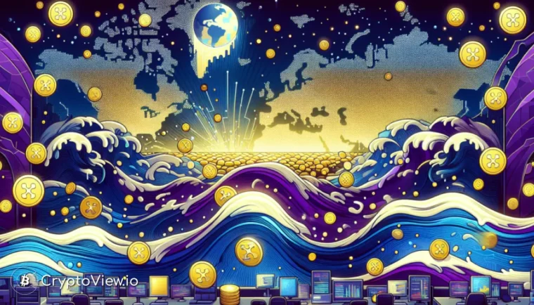 Påverkas värdet av XRP av massiva tokenöverföringar?