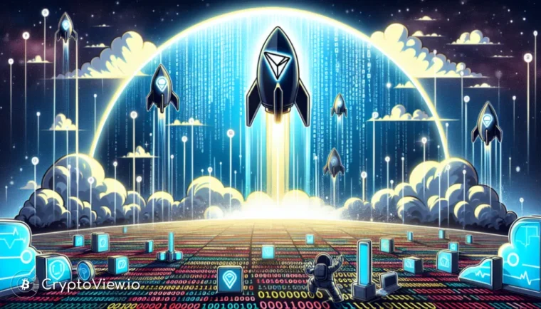 Hvad ligger bag TRON's stigende antal adresser?