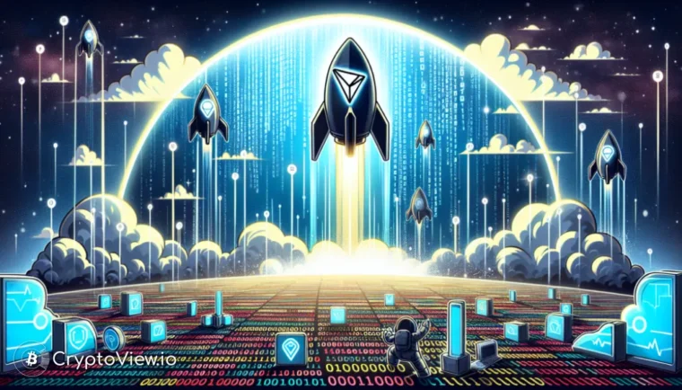 O que está por trás do aumento do número de endereços da TRON?