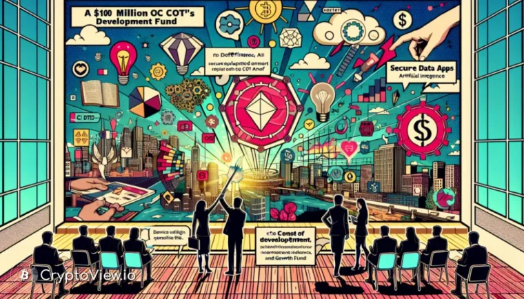 Hva er målet med COTI's $100M fond?