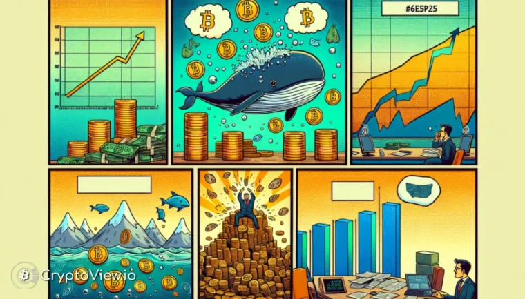 Kan Bitcoin Hvaler Dra BTC Forbi 60K