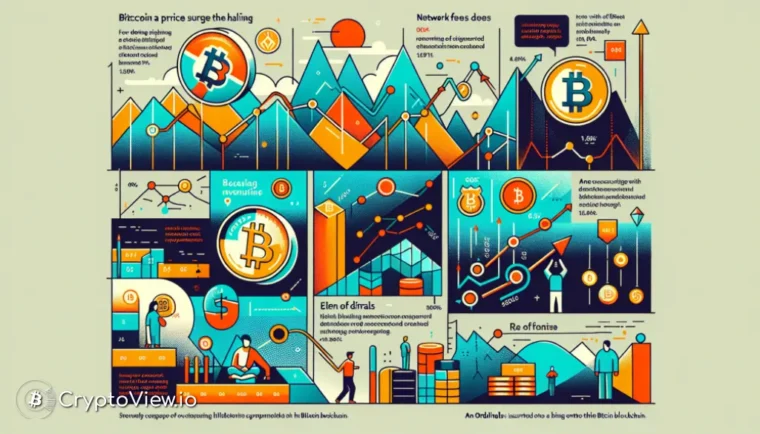 Dlaczego opłaty za Bitcoin nie rosną wraz z jego ceną?