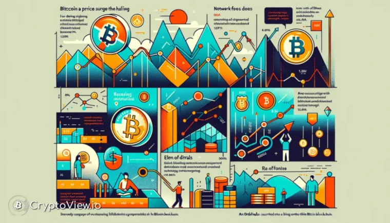 Por que as taxas do Bitcoin não estão subindo com seu preço?