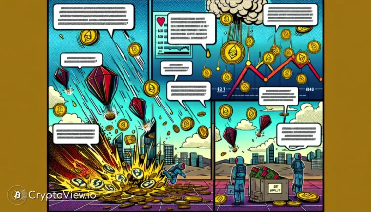 Cosa ha causato il crollo del TVL di Blast durante la notte?