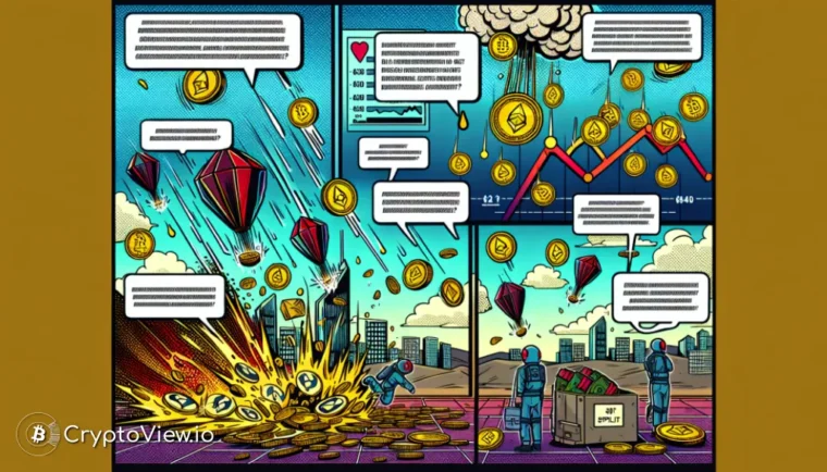 Hva forårsaket at Blast sin TVL falt brått over natten?