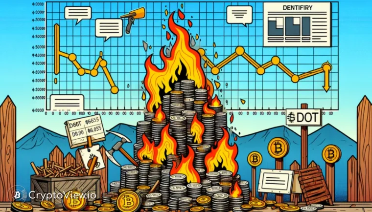 Hvorfor Brændte Polkadot 431K Tokens?