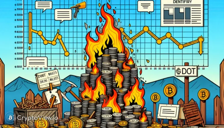 Waarom heeft Polkadot 431K tokens verbrand?