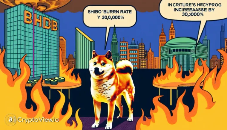 Shiba Inuのバーン率が急上昇していますか？