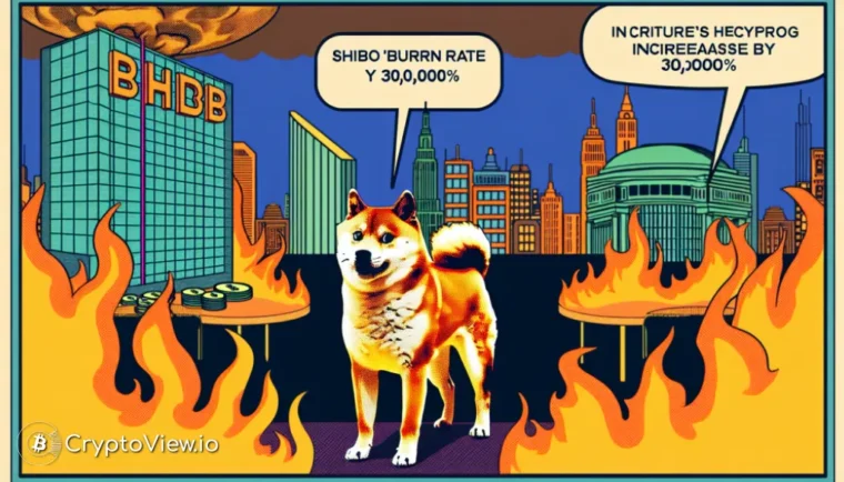 O Ritmo de Queima da Shiba Inu Está Aumentando?