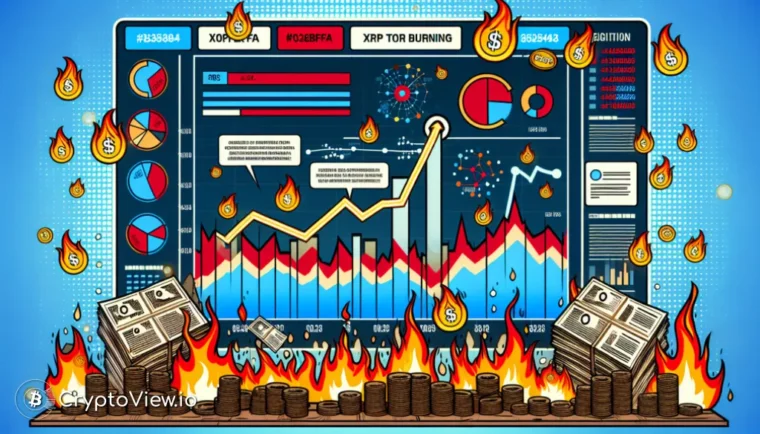 XRP 토큰 소각이 가속화되고 있습니까?