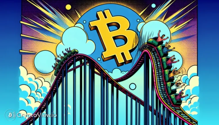 Bitcoin est-il sur le point de chuter en dessous de 61 000 $ ?