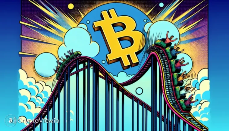 Står Bitcoin inför en nedgång under 61 000 dollar?