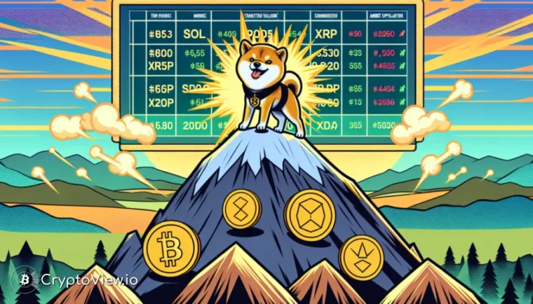 Shiba Inuが主要な指標でリップルを凌駕していますか？