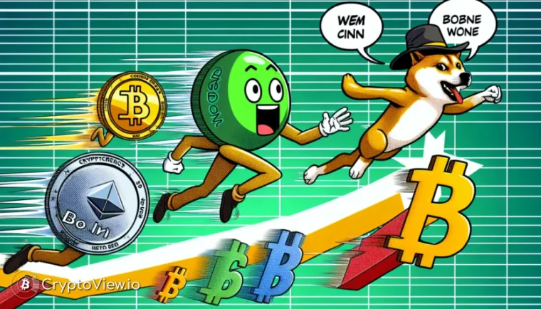 Les Mèmes Coins Solana sont-ils en Hausse?