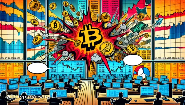 Hvorfor kollapsede Bitcoin mod euroen på Coinbase?