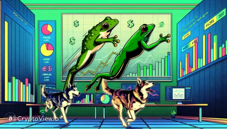 Overskygger PEPE DOGE og SHIB?