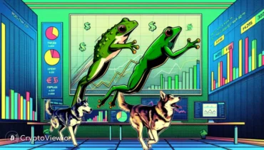 PEPE est-il en train d'outrepasser DOGE et SHIB ?
