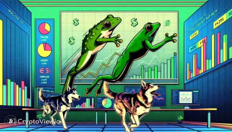 Overstraalt PEPE DOGE en SHIB?