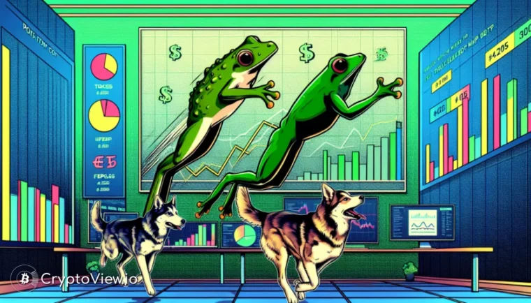 PEPE是否超越了DOGE和SHIB？