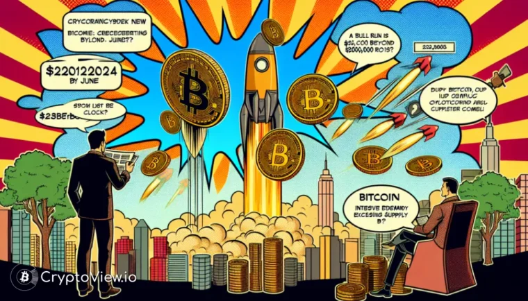 Kan Bitcoin stige over $200.000 inden juni?