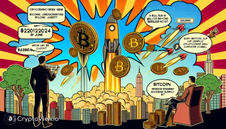 Kan Bitcoin Skyte Forbi 200 000 dollar innen juni?