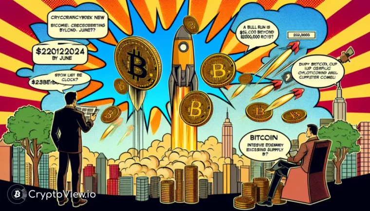 Bitcoin Pode Ultrapassar os US$ 200 mil até Junho?