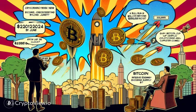 Может ли биткоин преодолеть отметку в $200 000 к июню?