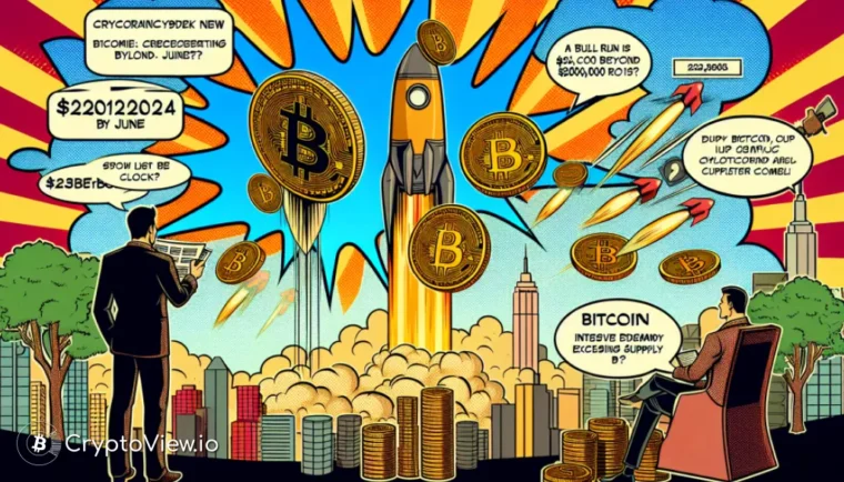 Kan Bitcoin Skjuta Över 200 000 $ före juni?