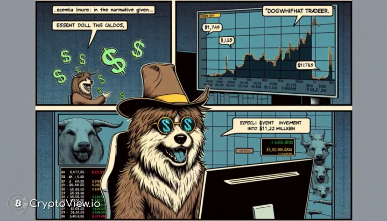 ¿Cómo convirtió un trader de Dogwifhat $1.8K en millones?