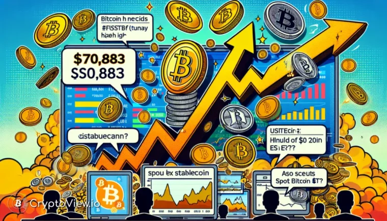 비트코인이 새로운 기록을 세우고 있나요?