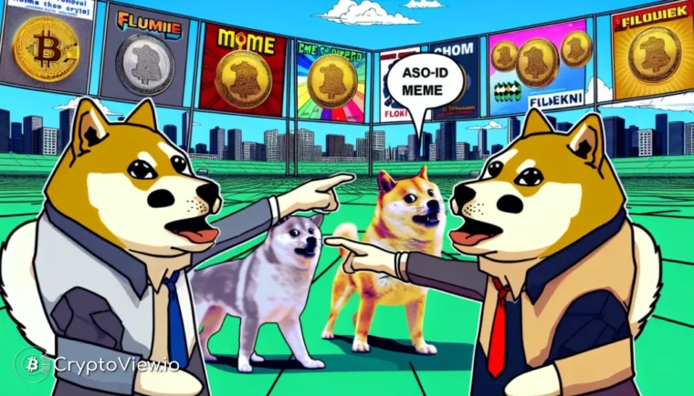 Está Floki Liderando o Surge das Moedas Memes?