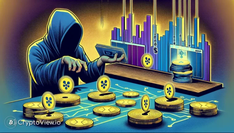 바이낸스가 대규모 XRP를 이동 중입니까?