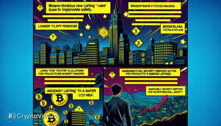 Jak Binance zmienia swoją strategię dotyczącą listowania tokenów?