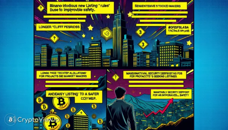 Como a Binance está mudando sua estratégia de listagem de tokens?