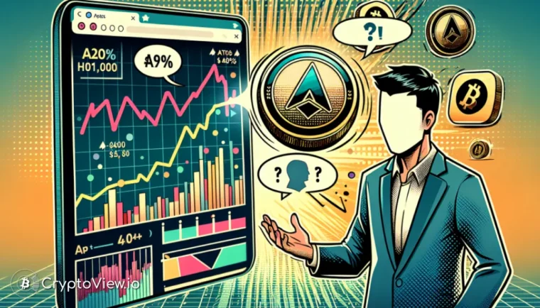 ¿Está Aptos luchando por superar los $20?