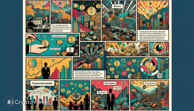 Por que a receita da Core Scientific diminuiu?