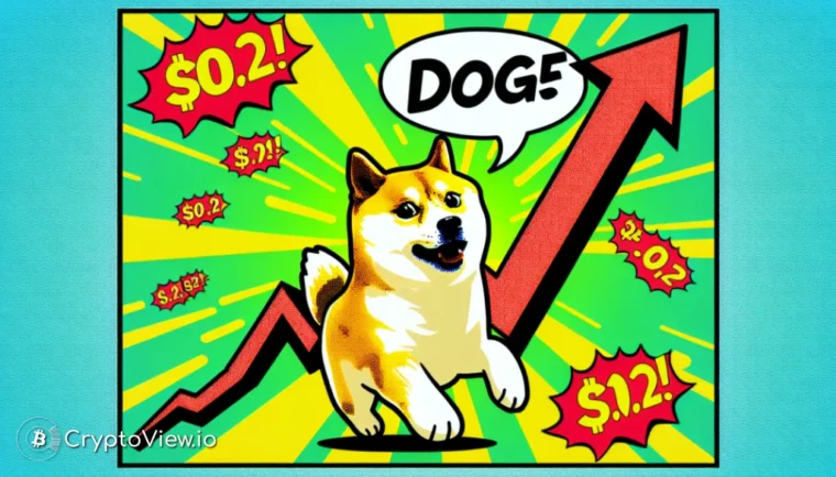 هل تسير عملة DOGE على الطريق الصحيح نحو بلوغ عتبة 0.2 دولار؟