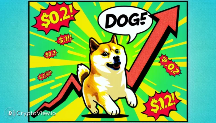 DOGE est-il en bonne voie pour atteindre le jalon de 0,2 $ ?