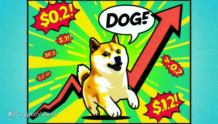 Is DOGE op weg naar een mijlpaal van $0.2?