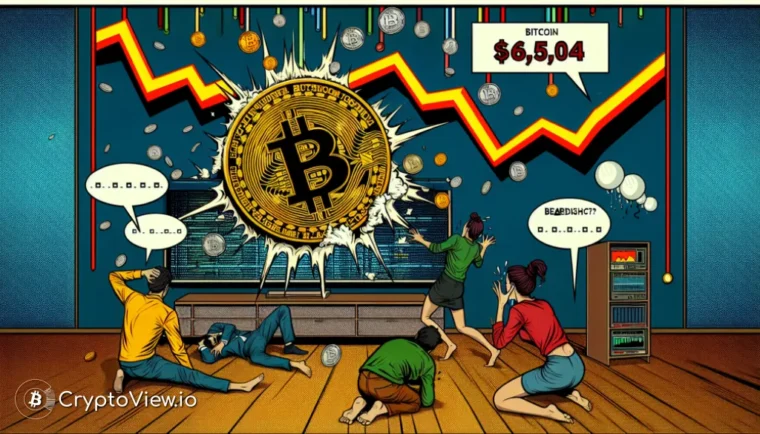 Dlaczego wartość Bitcoina spadła poniżej 64 000 USD?