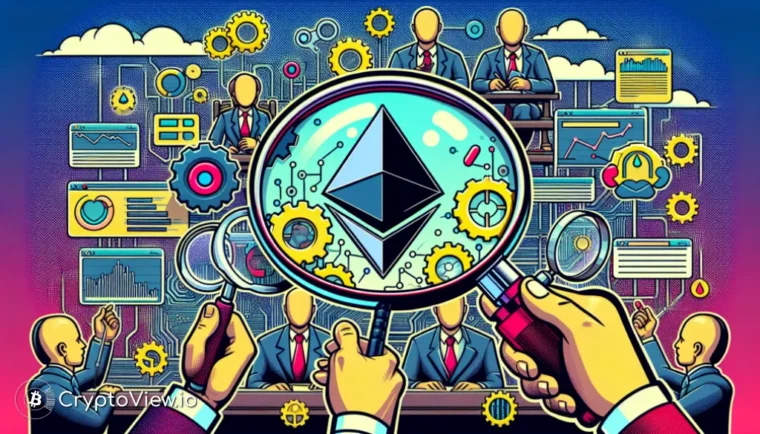 이더리움 재담단 조사 중?