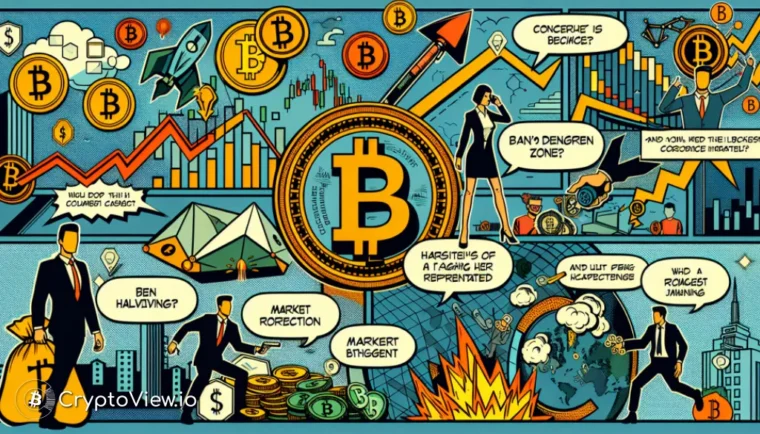 Er Bitcoin Nærmer sig en Risikabel Pre-Halveringsperiode?