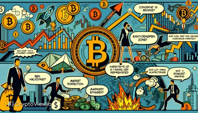 ¿Está Bitcoin cerca de un período previo al halving riesgoso?