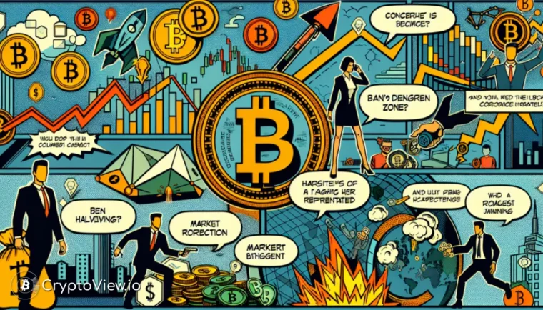 Bitcoinは危険なハーフ前期に近づいていますか?