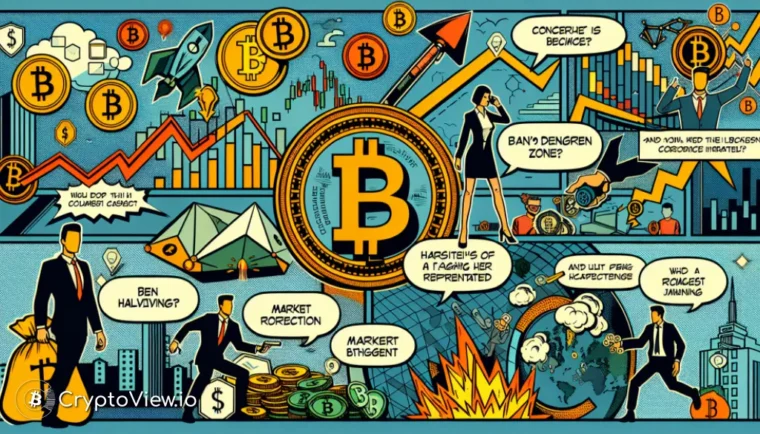 Er Bitcoin Nærmer seg en Risikabel Pre-Halving Periode?