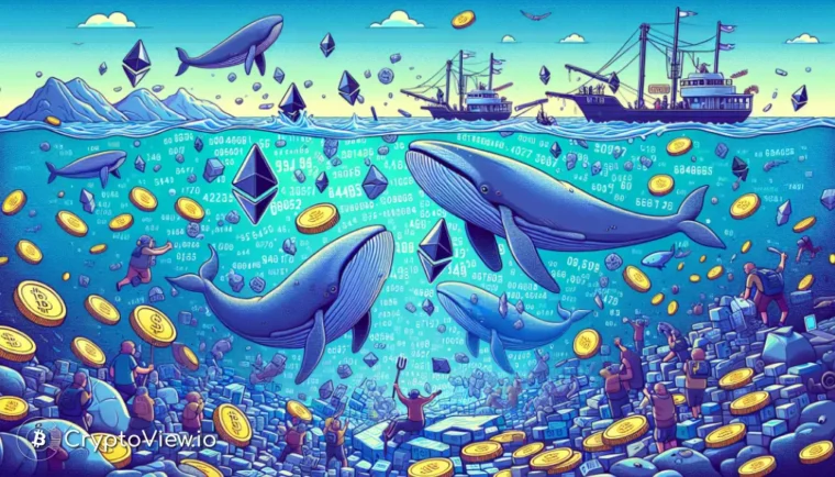 Trækker Ethereum-hvaler deres beholdninger ud?