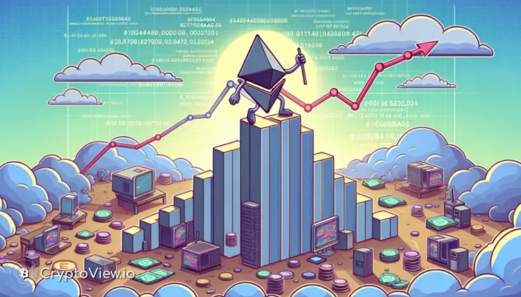 L'attività di Ethereum si sta scollegando dal suo prezzo?