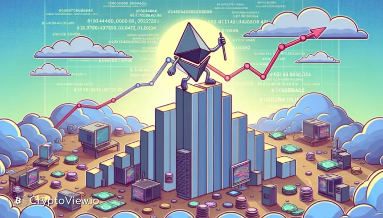 Koppelt de activiteit van Ethereum los van de prijs?