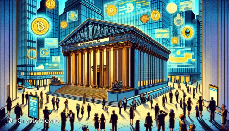 Er Goldman Sachs ved at satse stort på krypto?