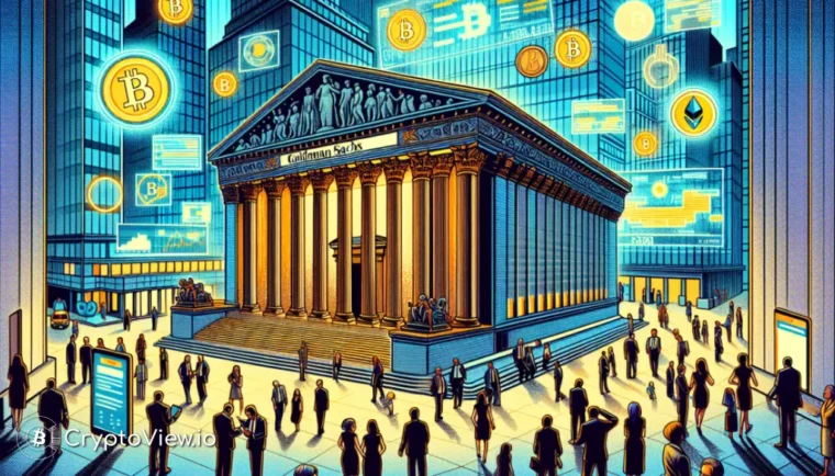 Goldman Sachsが暗号通貨に大きく賭けていますか？